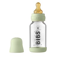 BIBS Бутылочка для кормления  Baby Bottle Complete Set - Sage 110 ml