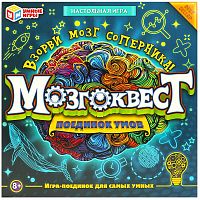 Умные игры Настольная игра «Мозгоквест»