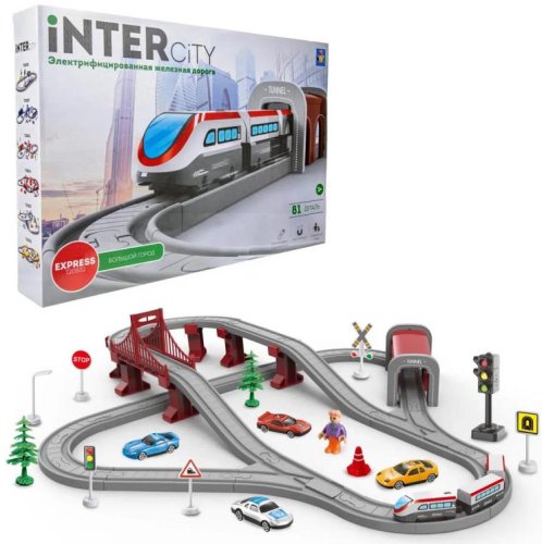 1Toy Игровой набор InterCity Express железная дорога Большой город