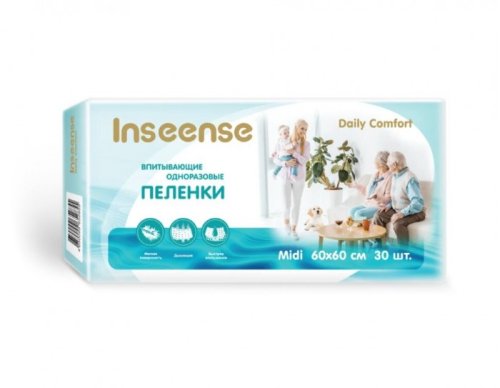 Inseense Пеленки Daily Comfort одноразовые