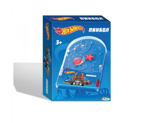 Играем вместе Настольная игра пинбол hot wheels