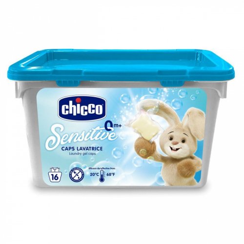 Chicco Средство для стирки детского белья в капсулах,16 штук