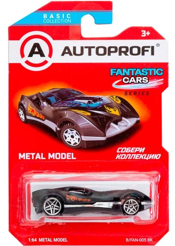 Autoprofi Машинка 1:64 Fantastic Cars / цвет чёрный